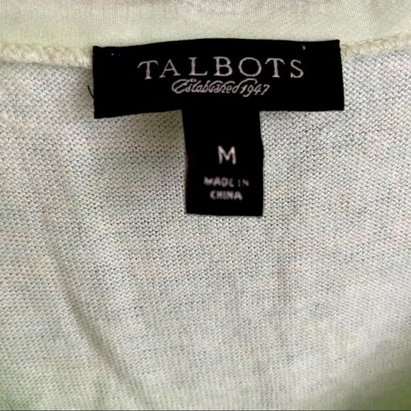 Talbots Mint Green Sleeveless Top Size M - Picture 3 of 3